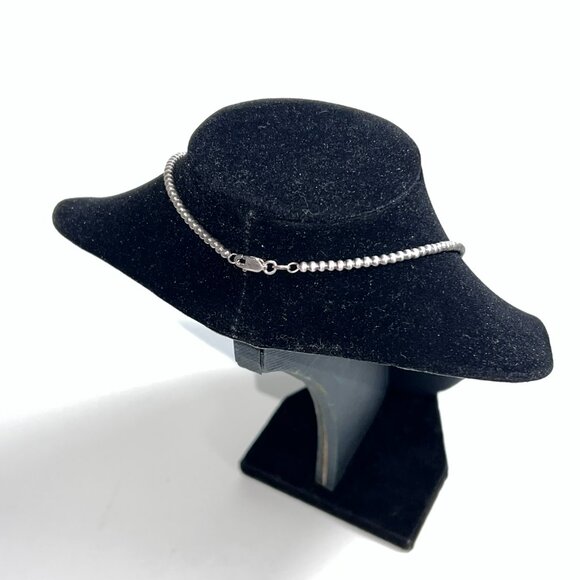 Sterling Silver Large Puffed Heart Pendant Necklace - Picture 4 of 11